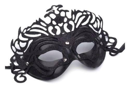 Schwarze Karnevalsmaske für die Augen