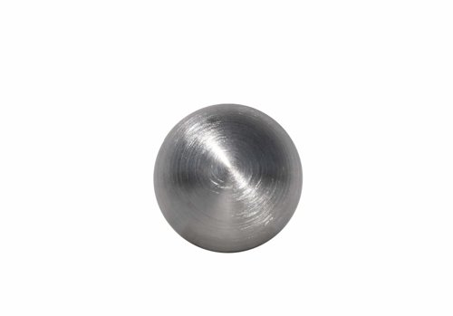 Silberne Zierkugel Ø 15 cm - matt