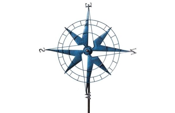 Dekoracja ogrodowa Wiatrak kompas