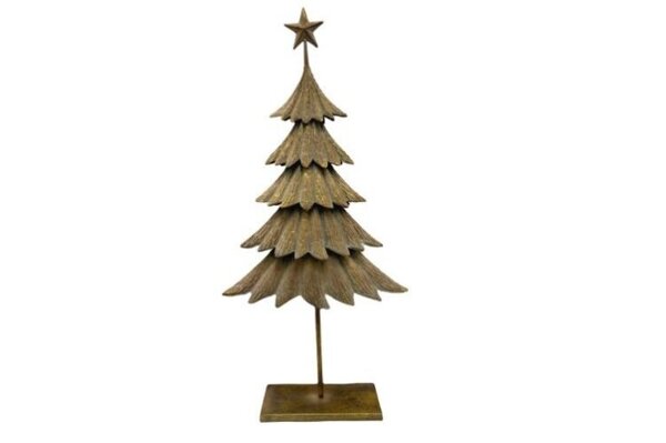 Goldener Weihnachtsbaum.