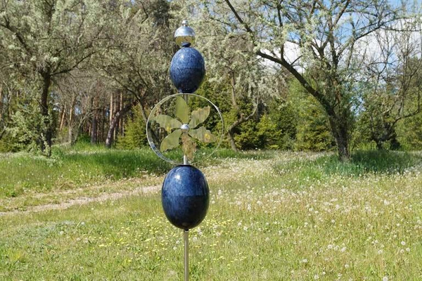 Gartenstecker mit Windrad