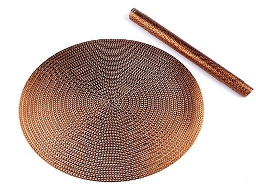 Podkładka stołowa miedziana PCV