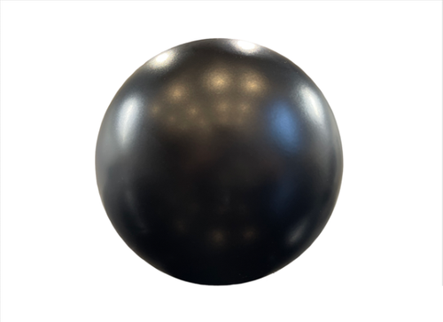 Czarna kula dekoracyjna do domu i ogrodu Ø 20 cm matowa
