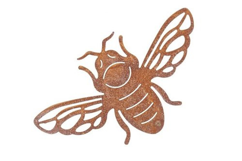 Biene für den Garten mit Rostwirkung XL