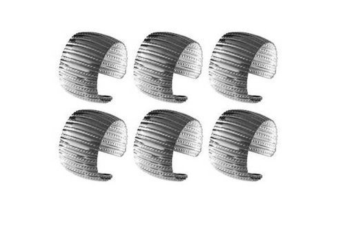 Obrączki na serwetki - beczułki kpl 6 sztuk