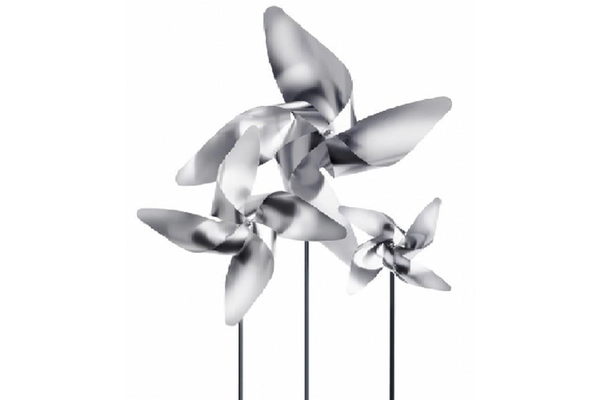 Edelstahl-Windmühle VIENTO 4M