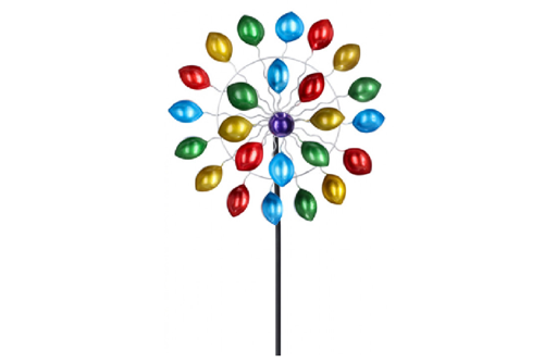 Gartendekoration Doppelte Windmühle CONFETTI