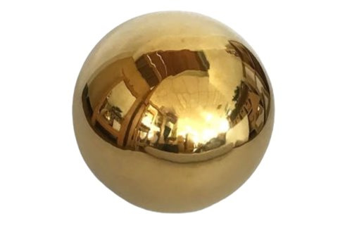 Goldene Dekokugel für Haus und Garten Ø 30 cm