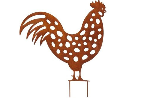 Kogut ażurowy Rdza