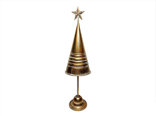 Großer kegelförmiger Metallbaum