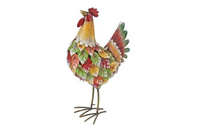 Buntes Huhn für den Garten