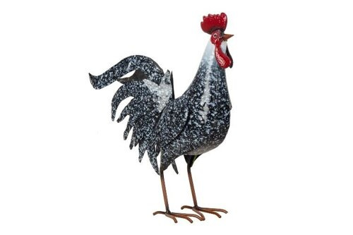 Dekoracja ogrodowa Kogut nakrapiany