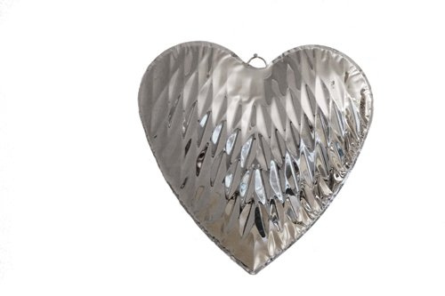 Schönes Metallherz 28 cm  STRUG
