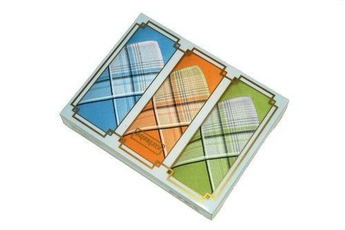 Damen Taschentücher  Bunt gestreiftes Muster 3 Stück