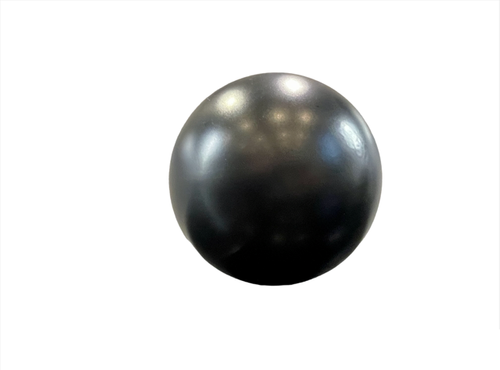 Czarna kula dekoracyjna do domu i ogrodu Ø 15 cm matowa