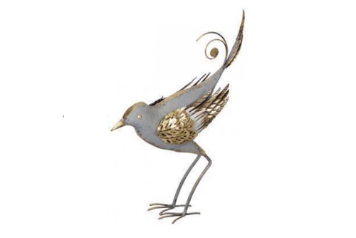 Der 3D-Vogel in schönen modernen Farben.