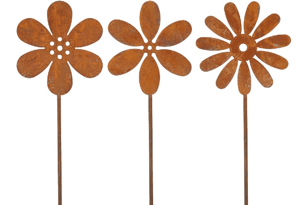 Metallblume MARGARETHE 3.