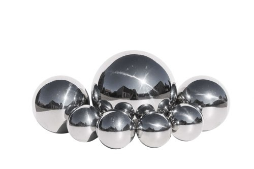 Satz von sieben Kugeln Ø10 cm / Ø15 cm / Ø20 cm