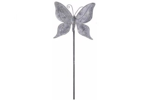 Metalldekoration große SCHMETTERLING verzinkt.