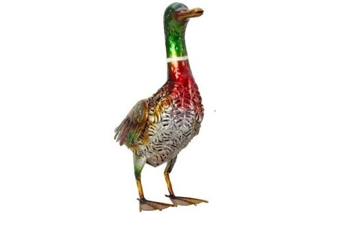 Gartendekoration bunte Figur ENTE