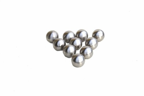 Srebrna kula dekoracyjna Ø 4 cm - matowa