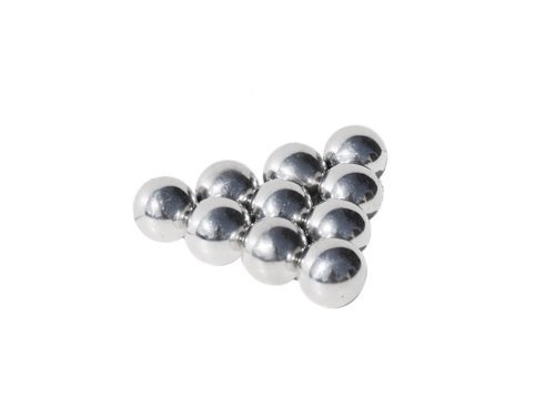 Silberne Zierkugel Ø 2 cm - poliert