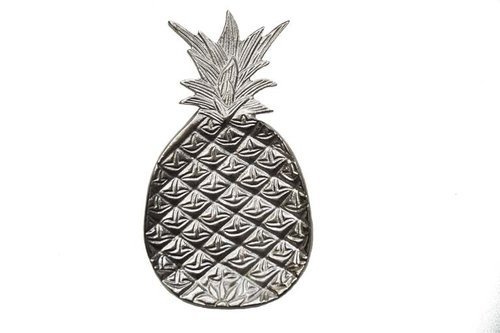 Taca - patera dekoracyjna aluminiowa ANANAS