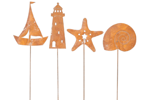 Marine-Thema-Dekorationen 4 Stück