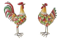 Buntes Huhn für den Garten