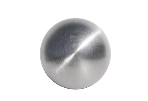 Silberne Zierkugel Ø 20 cm - matt