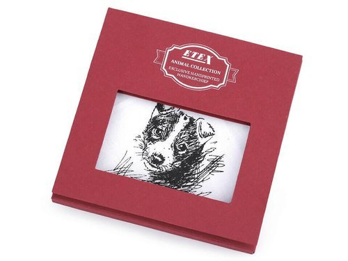 Grafisches Taschentuch: HUND