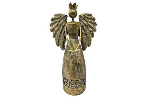 Goldener Engel mit Sternchen.