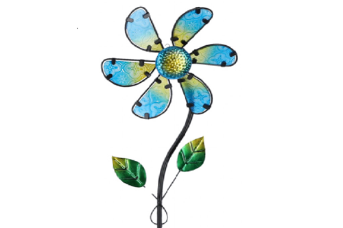 Dekorative Glas-Windmühle.