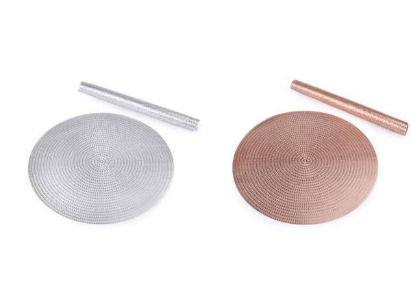 PVC-Silber-Tischunterlage