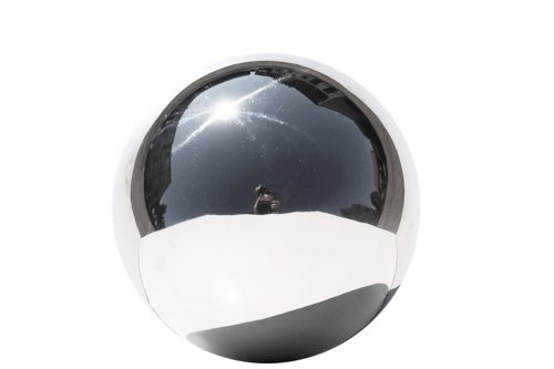 Silberne Zierkugel Ø 25 cm - poliert