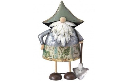 Metallzwerg mit Schaufel 55 cm - Gartendekoration